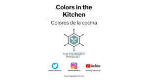 Colors in the Kitchen event flyer